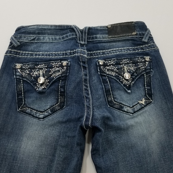 Vigoss Denim - Womens Vigoss Jeans The Dallas Slim Boot 1/2 x 33